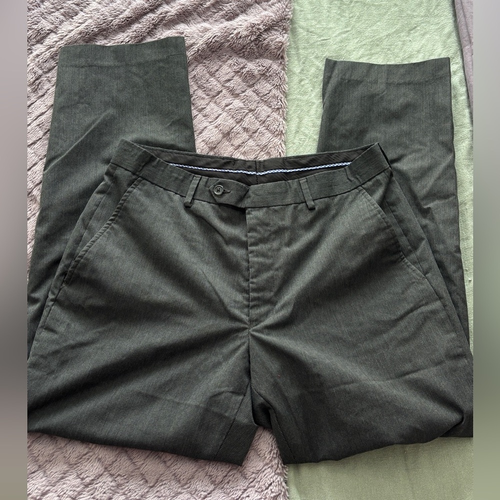 Greg Norman Collection Dark Grey Chinos